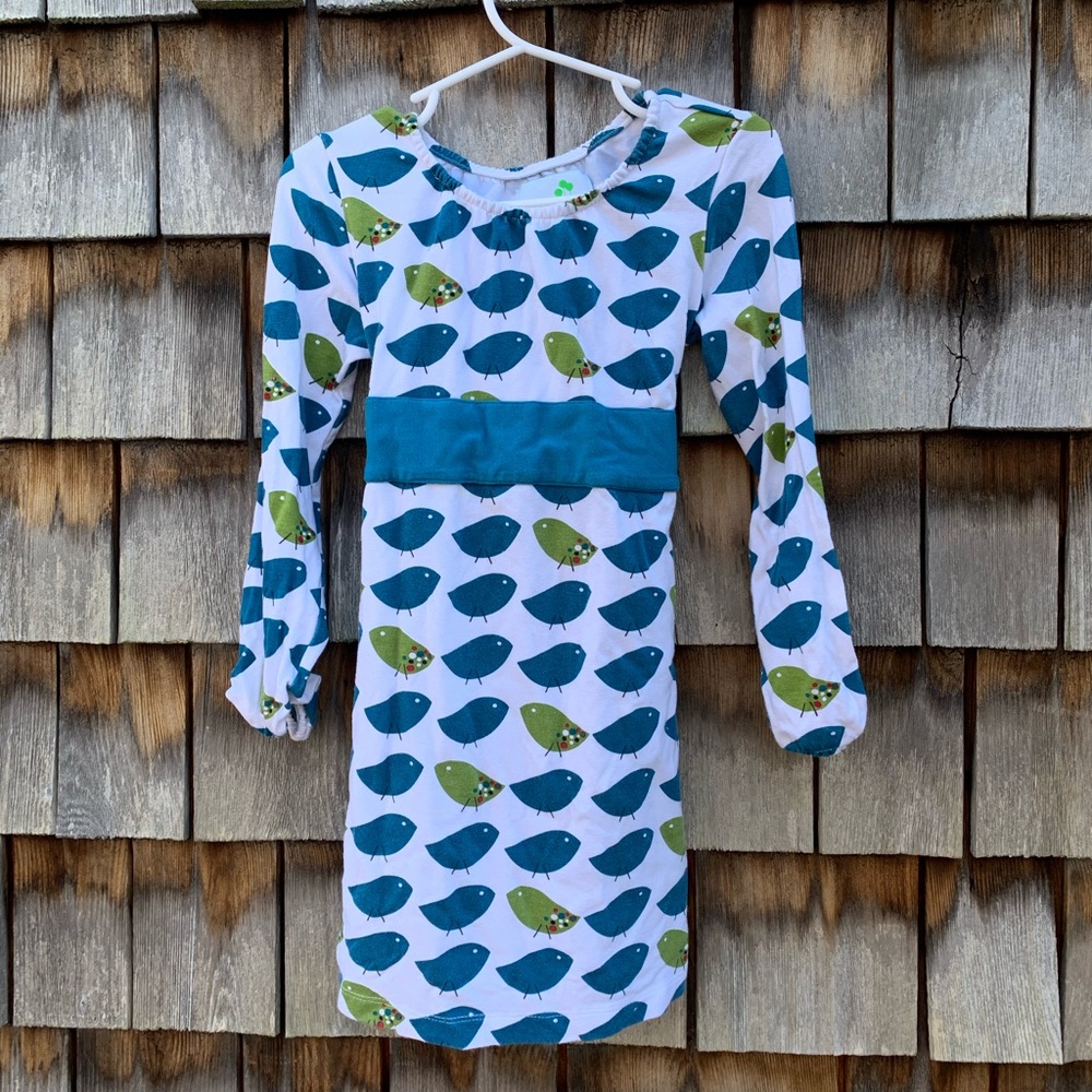 Nohi Modern Bird Dress with tie back - 5/6